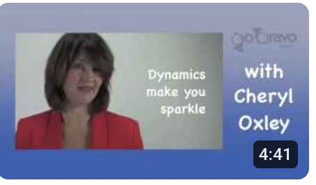 Dynamics: p, mf, f